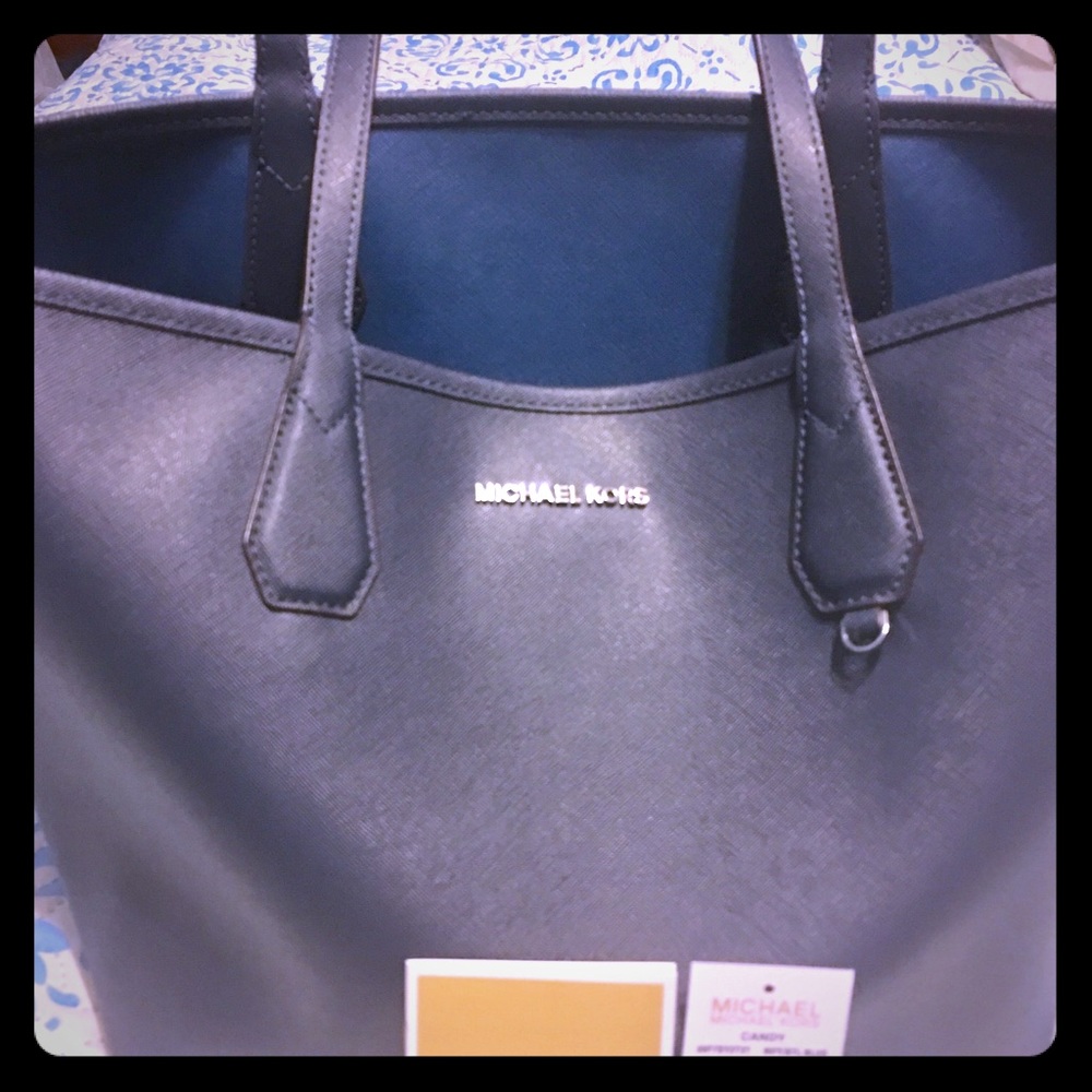 Authentic Michael Kors Large Reversible Tote - image 1